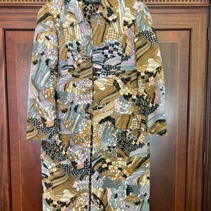 Dolce & Gabbana IT 46 Floral Jacquard long jacket